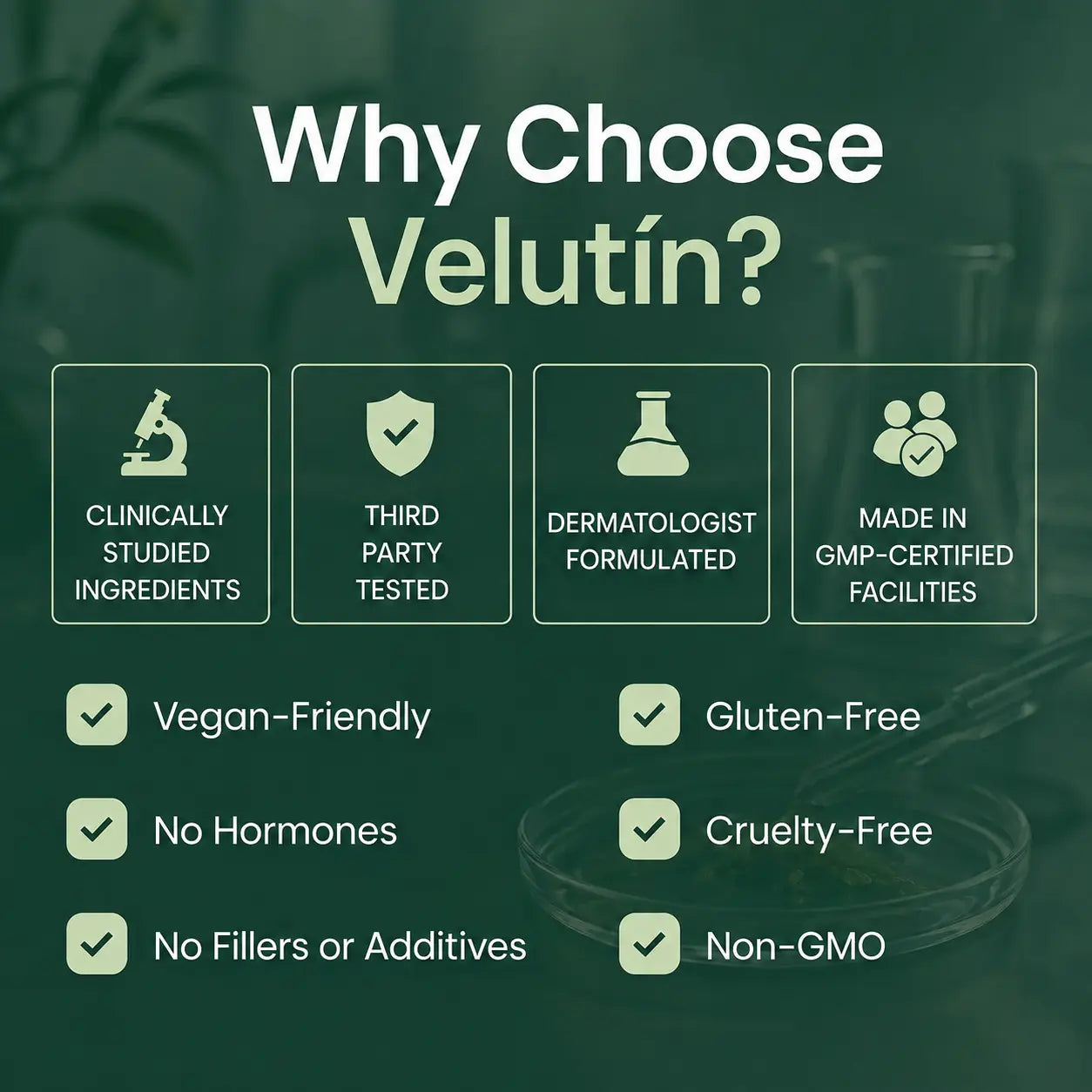 Velutín Repair Spray — Eliminates Thinning Hair